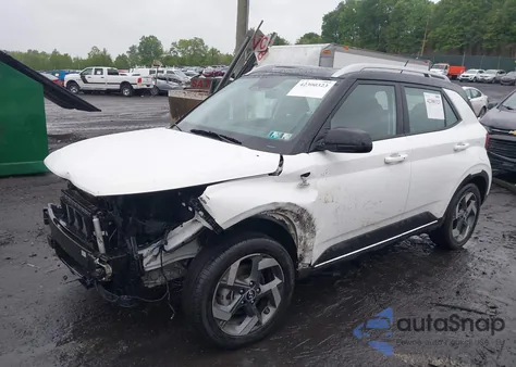 2024 Hyundai Venue Limited from USA, damaged, VIN KMHRC8A33RU327628